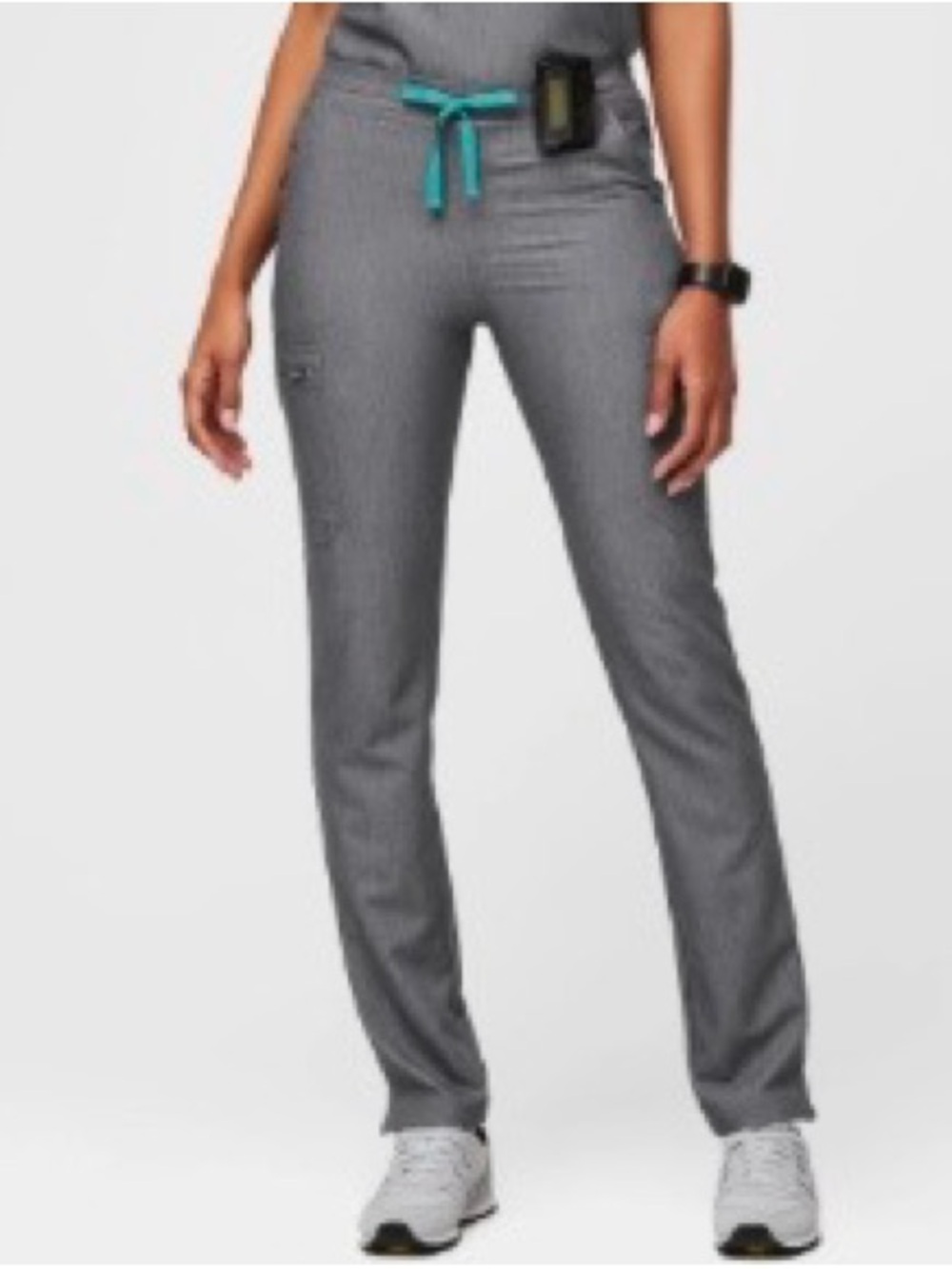 Women’s FIGS Graphite Yola Skinny Scrub Pants~Size Small
